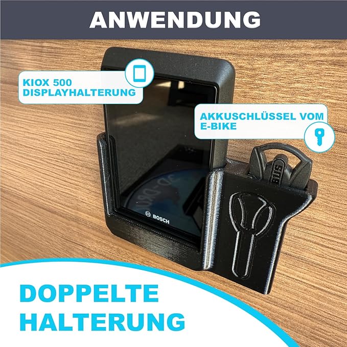 Halterung für Bosch KIOX 500 inkl. Akkuschlüssel
