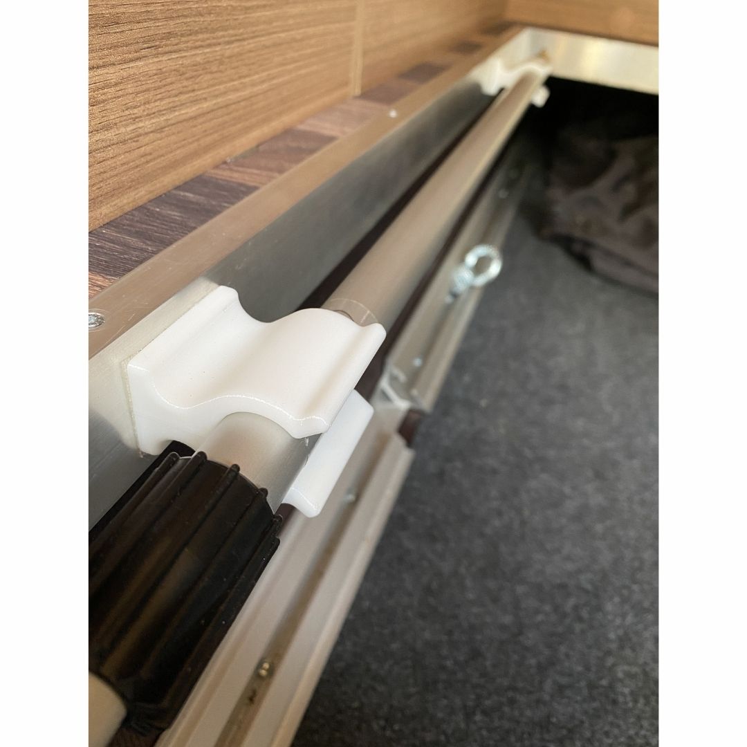 Halter für Markisenkurbel mit 20 mm Durchmesser, Kurbelhalter 20 mm, Thule Kurbelhalter, Markisenkurbel von Thule und Fiamma