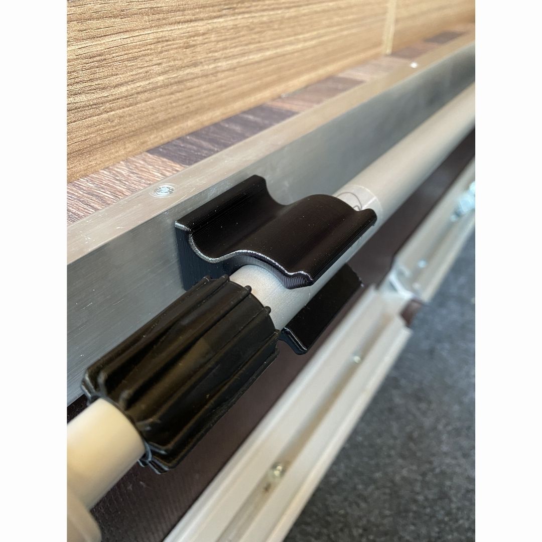 Halter für Markisenkurbel mit 20 mm Durchmesser, Kurbelhalter 20 mm, Thule Kurbelhalter, Markisenkurbel von Thule und Fiamma