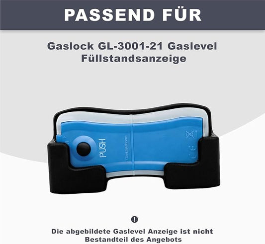 Halterung passend für Gaslock GL-3001-21 Gaslevel Füllstandsanzeige für Gasflaschen